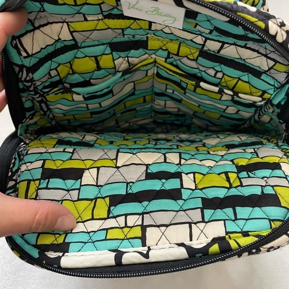 Vera Bradley Floral Backpack - Blue and Green 13x12 inches main image 11